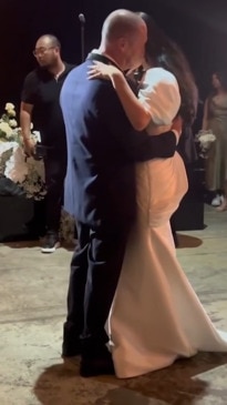 Larry Emdur shares emotional first dance with daughter Tia