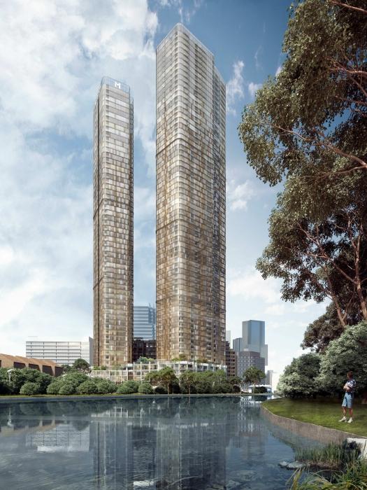 Harry Triguboff’s plans for the tallest residential tower in Western Sydney – 180 George St, Parramatta (pictured) could be trumped just weeks after Meriton was given the green light.