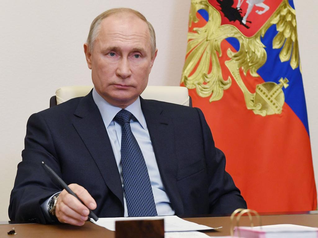 The teen looks like Vladimir Putin. Picture: Alexey Nikolsy/Sputnik/AFP