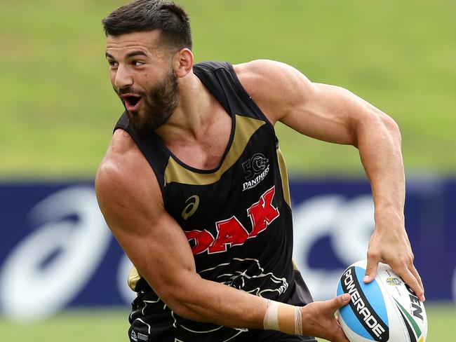 A 2015 ruined by injury has Josh Mansour priced to move. Picture: Gregg Porteous