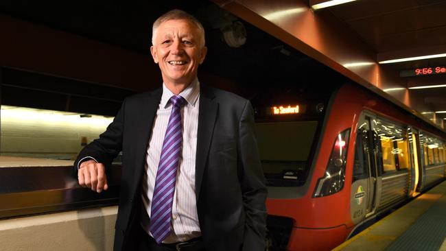 Keolis Downer CEO David Frank at the Adelaide Railway Station. He takes over as the boss of rail workers in January. Picture: Tricia Watkinson