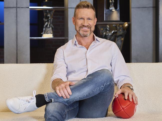 We’ve been promised a different side of Nathan Buckley on the new footy entertainment show.