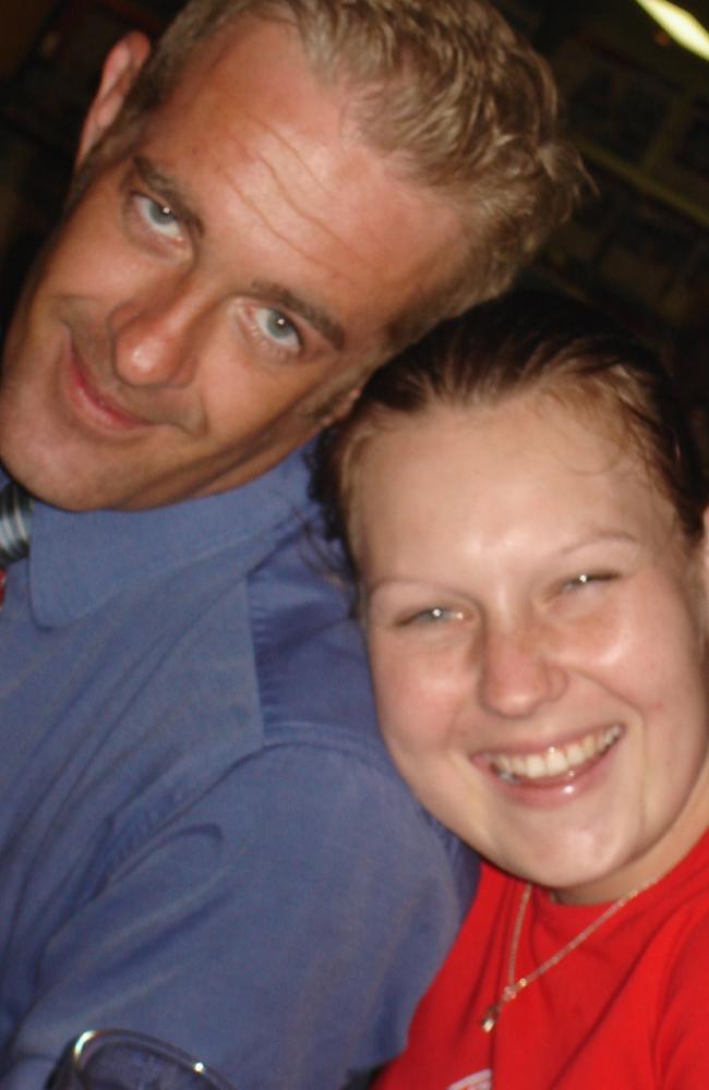 Andrea Catling and Greg Williams at Vibes nightclub in April 2005. Picture: Bree Knox