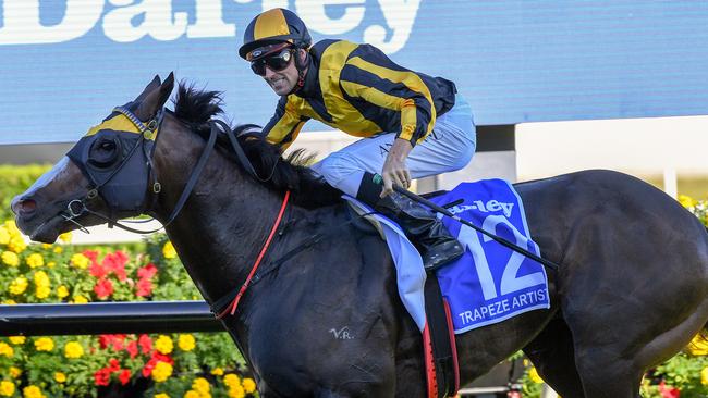 Trapeze Artist is among the favourites for the 2018 The Everest. Picture: AAP