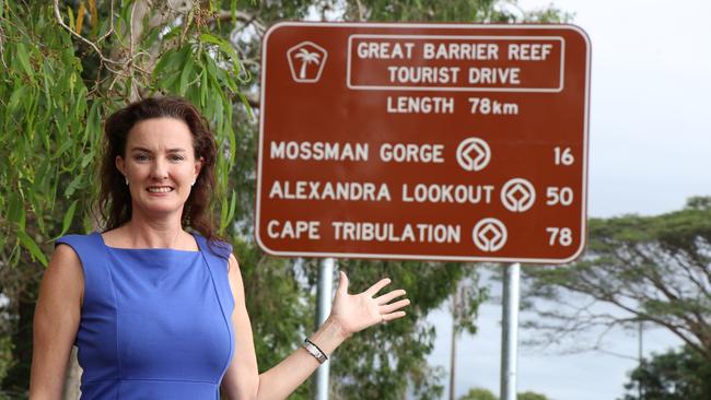 Tourism Port Douglas and Daintree chief executive officer Tara Bennett is getting creative to help entice staff to Port Douglas. Photo: Gizelle Ghidella.