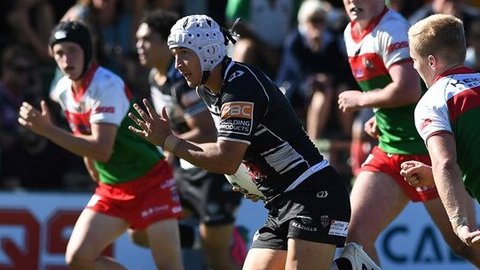 Tweed Heads hooker Ediq Ambrosyev in action during the Mal Meninga Cup grand final.