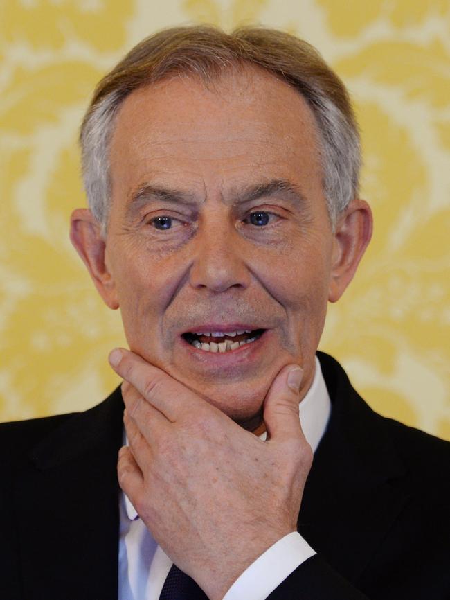 Power and ageing. Tony Blair today. Picture: Stefan Rousseau - WPA Pool/Getty Images.