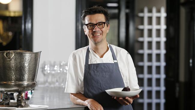 Owner and chef Paul McGivern of The Wolfe in East Brisbane, which was voted No. 1 in the delicious. 100 People’s Choice awards. Picture: AAP Image/Josh Woning