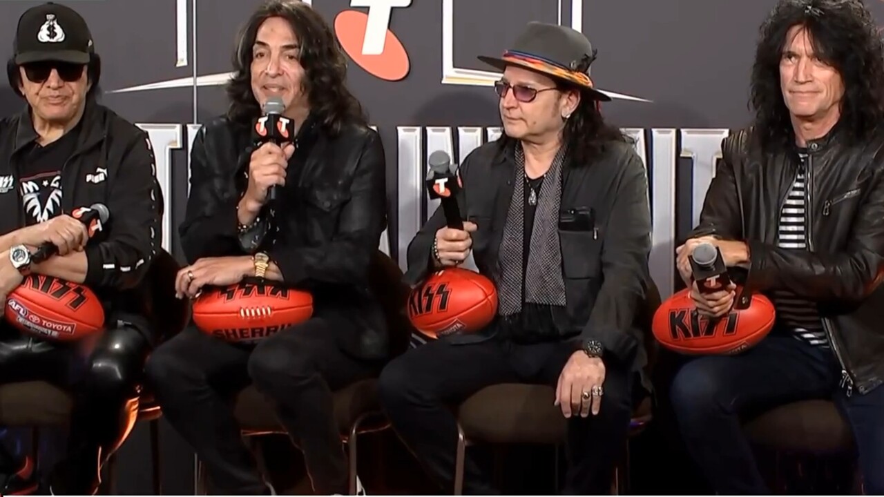 ‘Incredible honour’: KISS to perform ‘one last time’ in AFL Grand Final