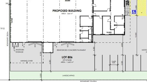 An image shows the layout of the physio centre.