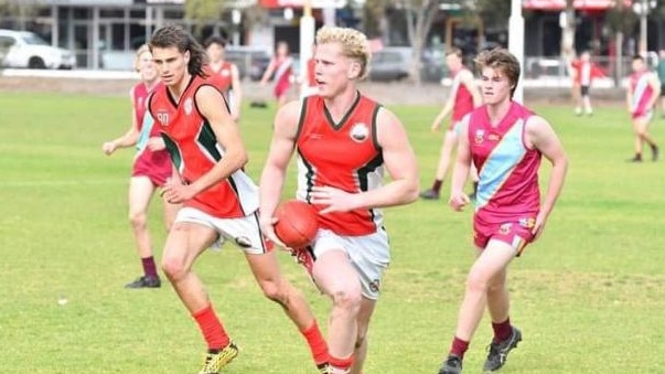 Kane Sherlock in action for Henley High School. He has been a star for the Sharks so far this season. Picture: Jarrod Gillings