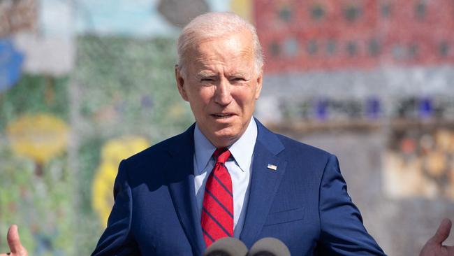 US President Joe Biden will host a meeting of the Quad nations in Washington on September 24. Picture: AFP