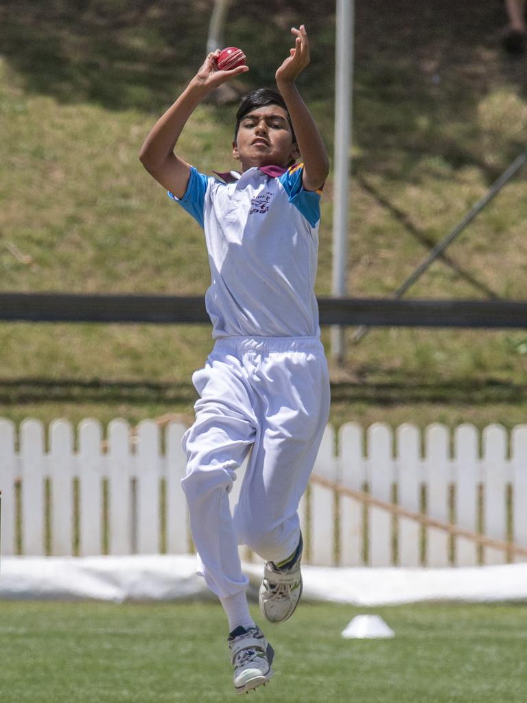 Ayaan Khan was the leading run scorer and leading wicket taker for Coomera Hope Island. 18th Nov 2020. Picture: Nev Madsen