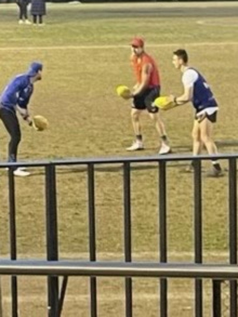 Bailey Smith trains with Prahran.