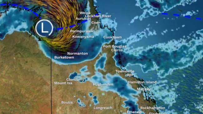 The Bureau of Meteorology warned Tropical low 07U was expected to form in the western Gulf of Carpentaria on Wednesday.