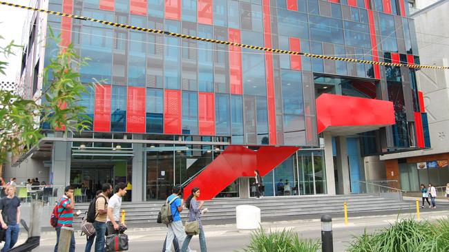 George Swinburne building in which the Swinburne Psychology clinic is situated. Swinburne University.