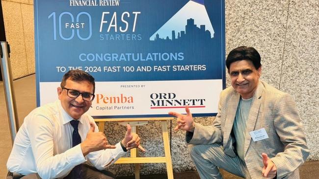 Cocoon SDA Care executive director Pranay Kumar (left) and Cocoon's co-founder Muhammad Latif.
