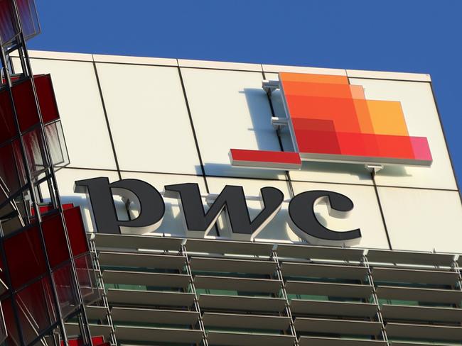 SYDNEY, AUSTRALIA - NewsWire Photos JUNE 20, 2023: PWC, Price Water House Coopers signage on a building in  BarangarooPicture: NCA NewsWire / Damian Shaw