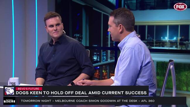 Will Luke Beveridge re-sign with the Bulldogs?