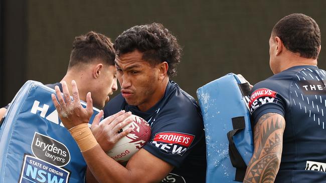 Many were shocked after Jacob Saifiti was called up to replace the injured Jordan McLean. Picture: Getty Images.