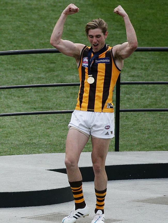 Premiership play Ryan Schoenmakers played well for Box Hill. Picture: George Salpigtidis