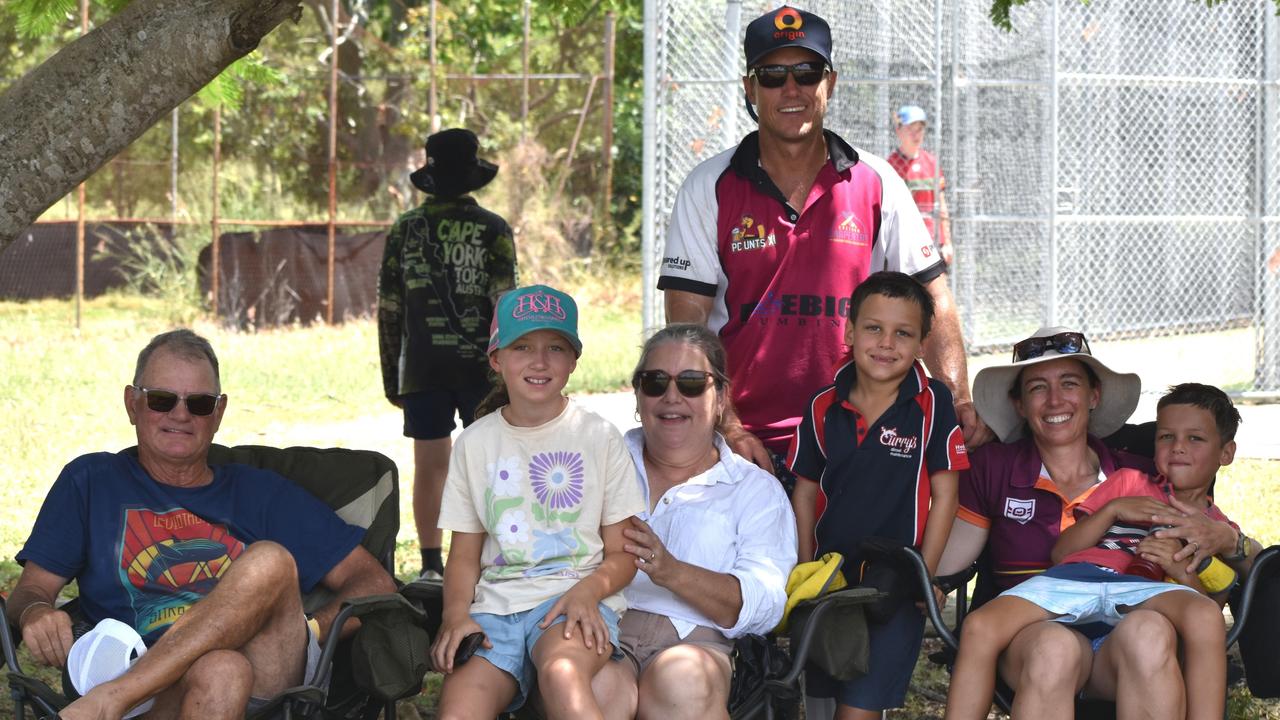 PC Unts' supporters at Rockhampton Cricket's Country Carnival on January 27, 2025.