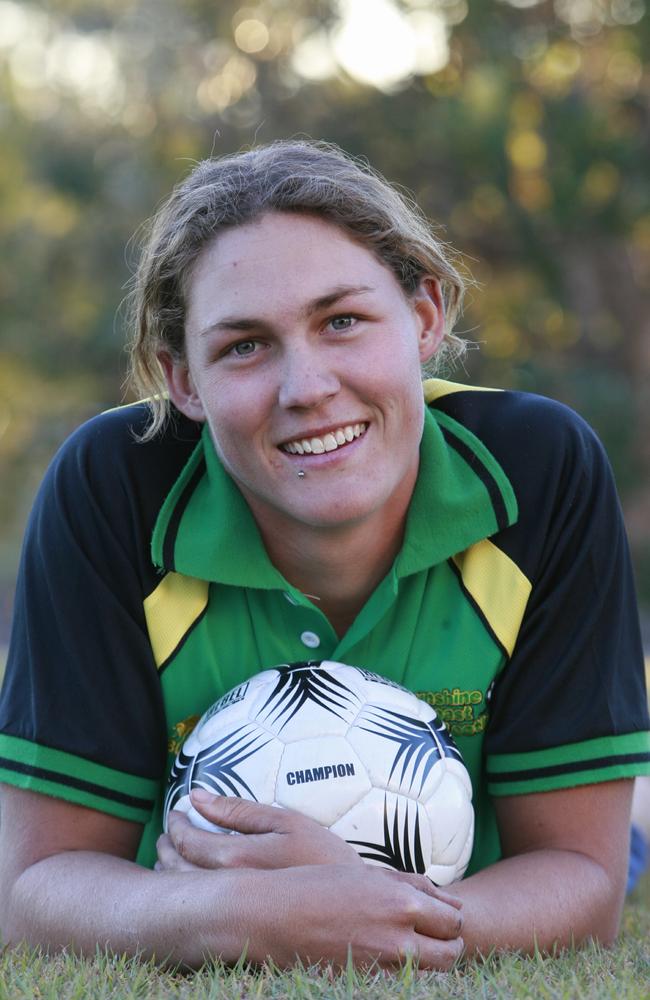 Soccer player, Melissa Weckert in 2007. Photo: Kari Bourne