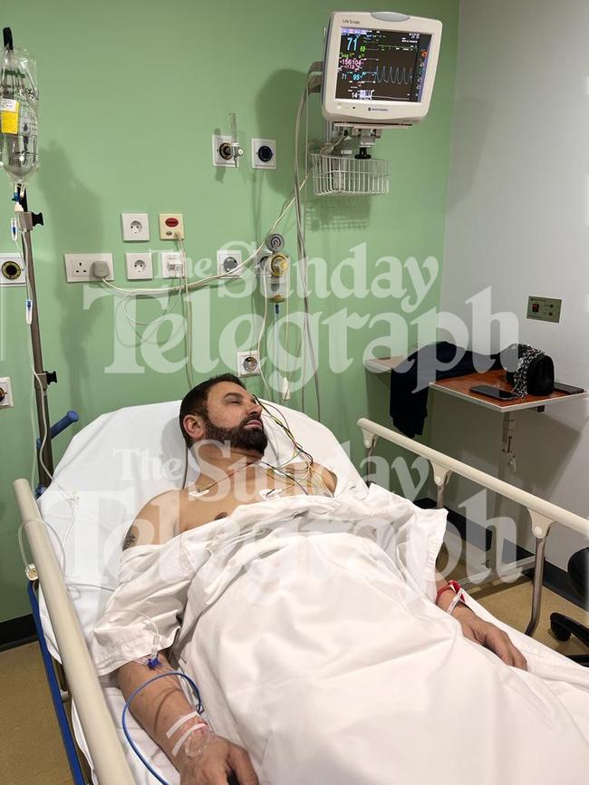 Toplace founder Jean Nassif in hospital in Lebanon a few weeks ago