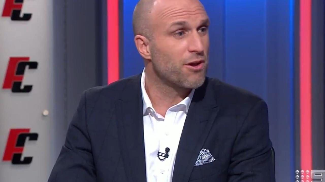 Chris Judd on Channel 9's Footy Classified.