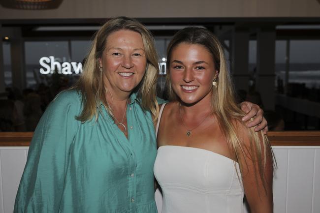 <p>Simone and Lily Finati. The Pulse for Shaw and Partners Shannon Eckstein Ironman Classic awards evening at Northcliffe Surf Lifesaving Club Saturday the 11th of February. Picture: Marcelo Lang</p>