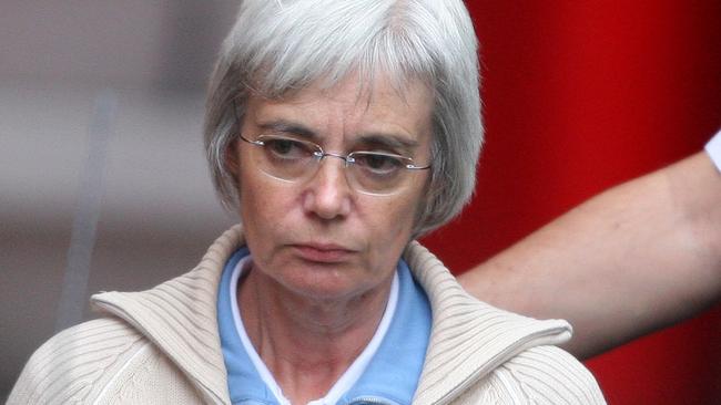 Anne Darwin, leaves Manchester Airport police station before being handed over to Cleveland Police on her return from Panama, where she was tracked down after her husband, missing canoeist John Darwin 57yrs turned himself into a London police station 02 Dec 20007 : AFP PicAndrew Yates