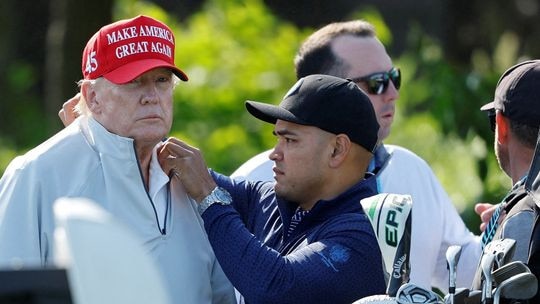 Donald Trump’s aide Walt Nauta early on became a focus of the investigation into the handling of classified documents at Mar-a-Lago. Picture: Reuters