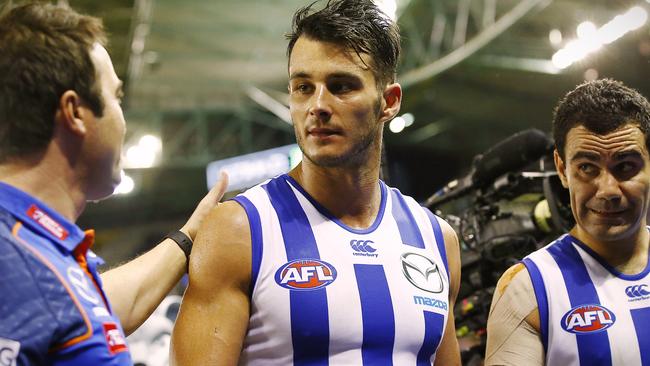 Robbie Tarrant won his first North Melbourne best and fairest.