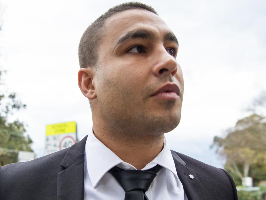 Michael Lichaa pleaded not guilty to assaulting his former partner Kara Childerhouse. Picture: NewsWire / Monique Harmer