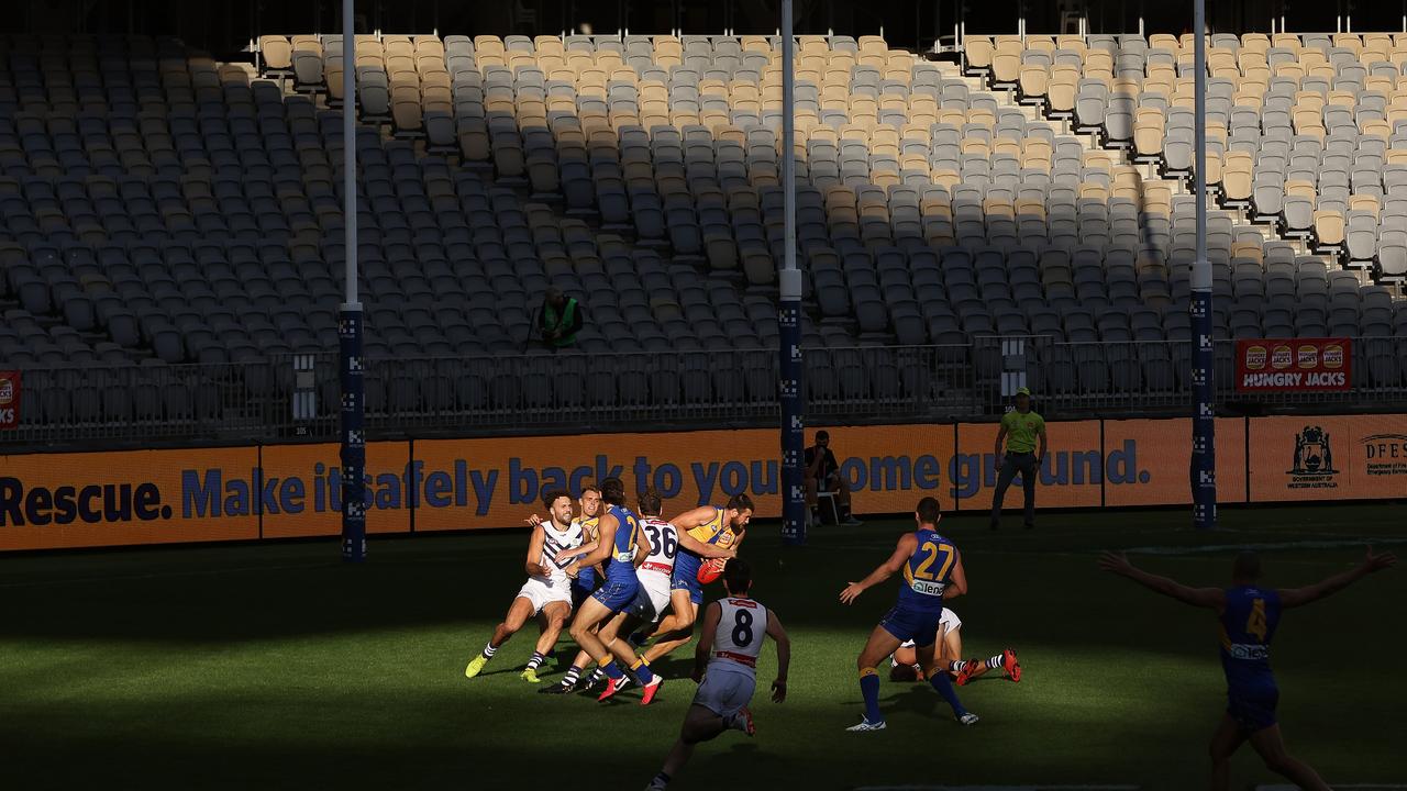 West Coast v Fremantle Round 7: Crowds locked out of Perth derby due to COVID risk | The Advertiser