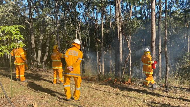 Rural Fire Service firefighters plan to start a hazard reduction program in a 2000ha area near Samford next week. File photo: Queensland RFS