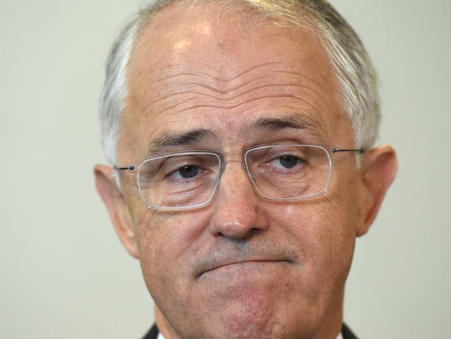 Prime Minister Malcolm Turnbull at a press conference at Parliament House in Canberra on Friday, Feb. 5, 2016. (AAP Image/Mick Tsikas) NO ARCHIVING