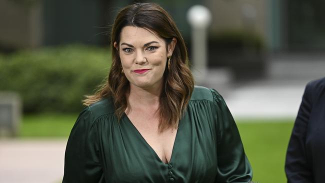 Greens Senator Sarah Hanson-Young.