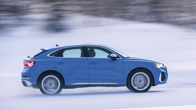 The RS Q3 still retains a rear-wheel drive bias sending a great split of power to the back wheels,