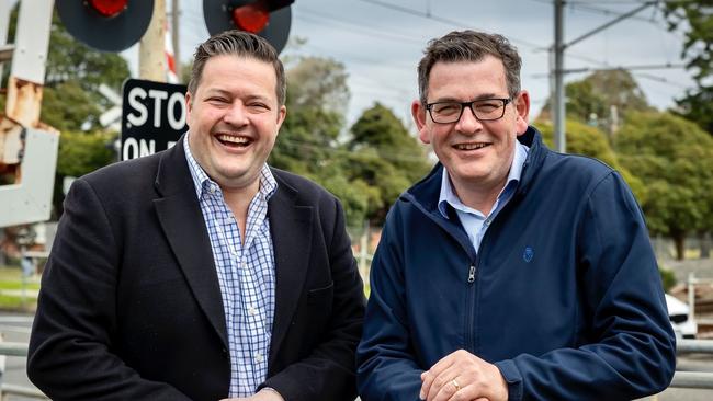 Fowles said former Premier Daniel Andrews hasn’t spoken to him since the allegations were made. Picture: Facebook