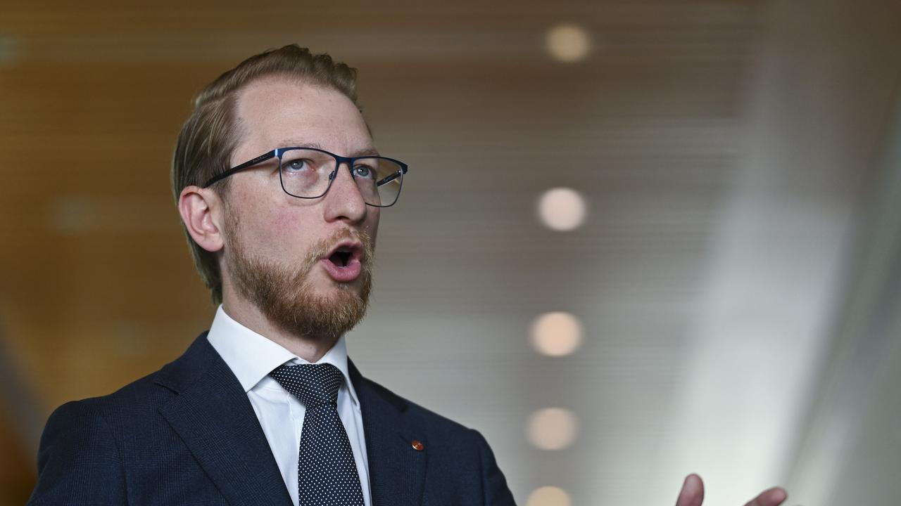 Opposition foreign affairs spokesman James Paterson blasted ‘ridiculous’ claims the ambassador made. Picture: NCA NewsWire / Martin Ollman