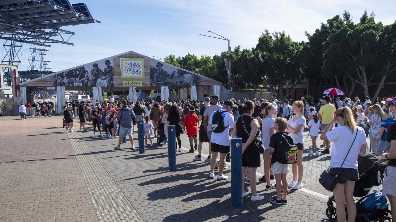 Sydney Royal Easter Show general manager Murray Wilton said that reducing the volume of music has been a major focus. Picture: Simon Bullard/April 18/2022. Picture: NCA NewsWire / Simon Bullard