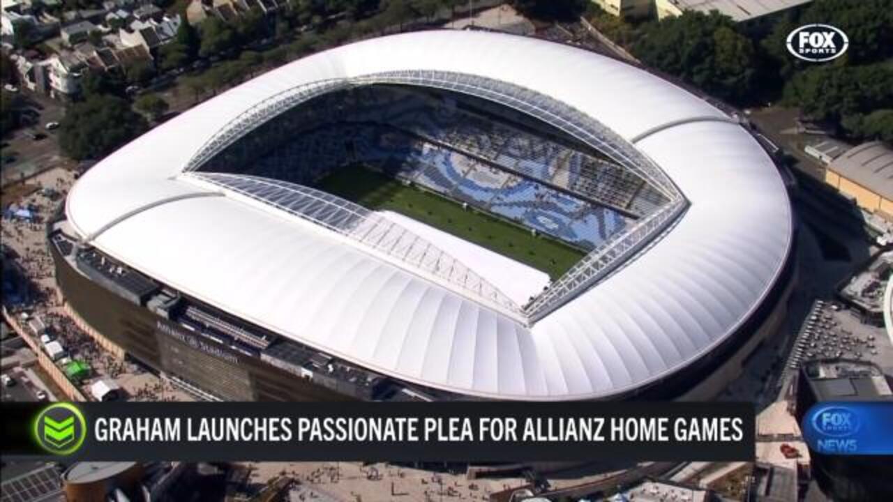 Graham launches plea for SFS home games