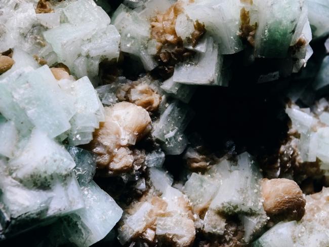 Detail of a zeolite crystal. Picture: Nina Westervelt/Bloomberg