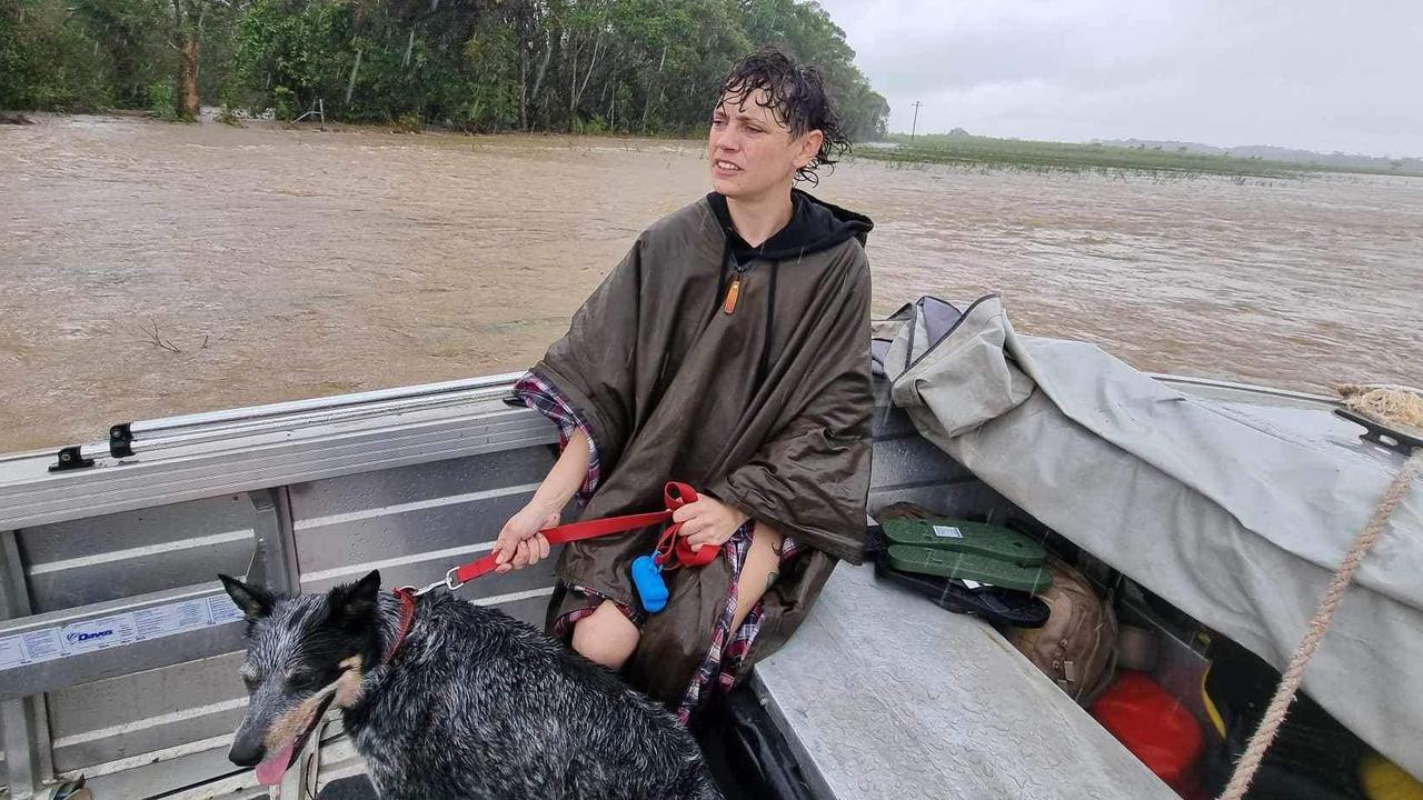 Cairns floods 2023: Local resident Charmaine Norris rescued Daintree Ferry staff.