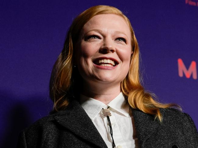 MELBOURNE, AUSTRALIA - AUGUST 08: Actor Sarah Snook arrives for the red carpet at the opening night gala of the Melbourne International Film Festival (MIFF) at Hoyts Melbourne Central on August 08, 2024 in Melbourne, Australia. (Photo by Asanka Ratnayake/Getty Images)