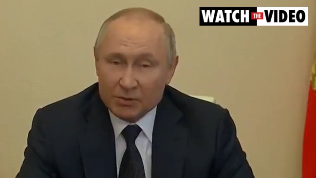 Vladimir Putin has declared Russia’s invasion of Ukraine is “going to plan”