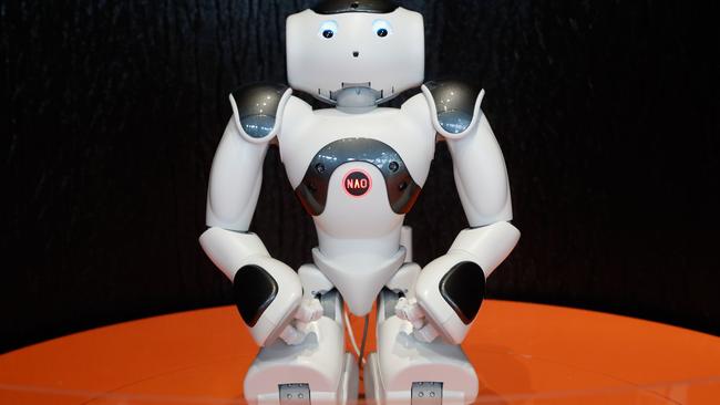 Nao, a humanoid robot, which was on display at a tech conference in Paris this month. Picture: FRANCOIS GUILLOT / AFP