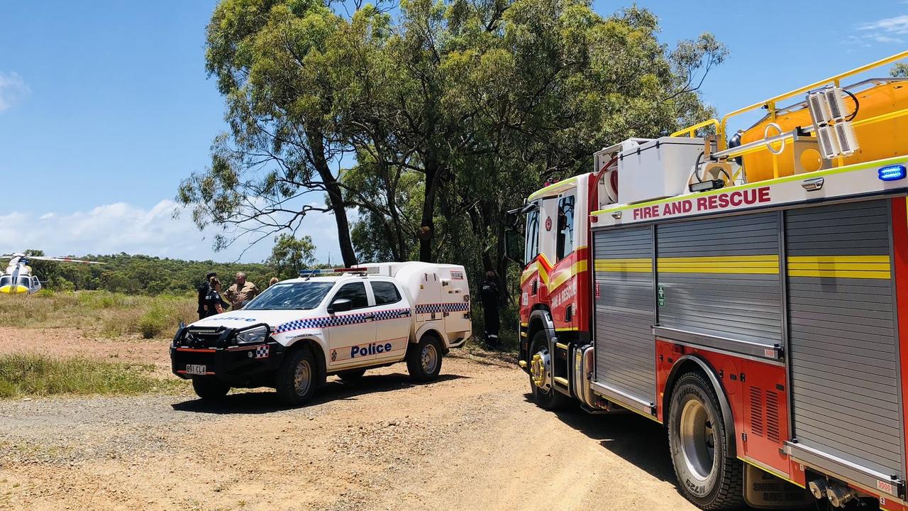 The RACQ Capricorn Rescue helicopter was called to the crash scene on Manns Rd, Emu Park, on November 7, 2022.