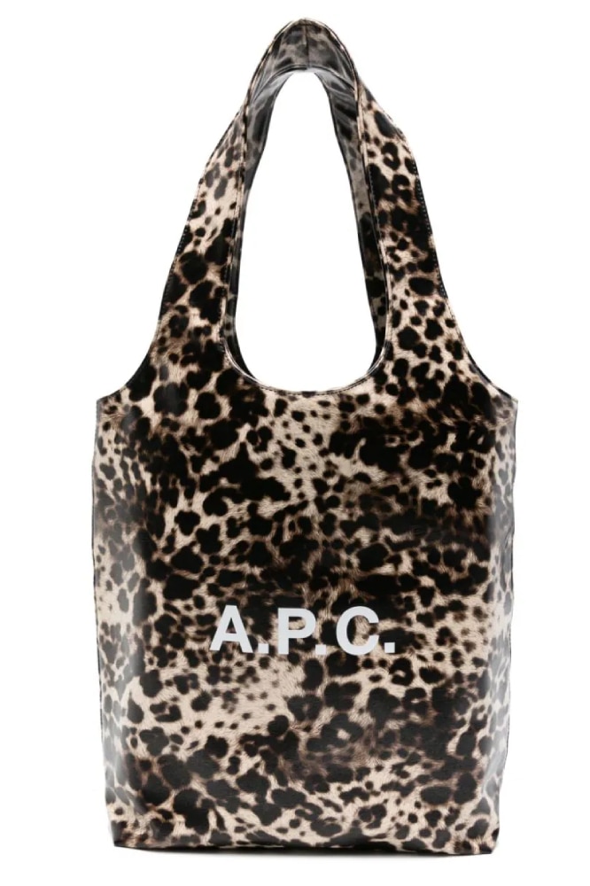 <p><b>SHOP NOW:</b> A.P.C. small Ninon leopard-print tote bag, $310 from <a href="https://www.farfetch.com/au/shopping/women/apc-small-ninon-leopard-print-tote-bag-item-22726521.aspx?lang=en-US&amp;size=17&amp;storeid=9671" target="_blank" rel="nofollow noopener"><b>Farfetch</b></a></p>